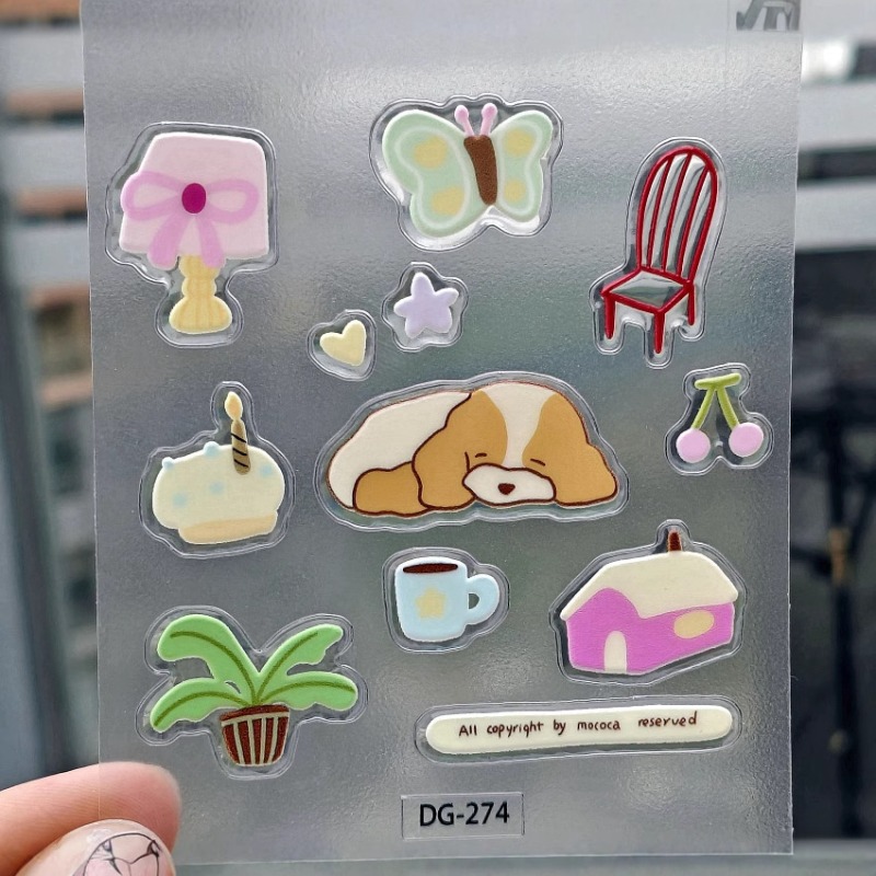 Resin Art Case - 1 ورقة ثلاثية الأبعاد راتنجات الايبوكسي