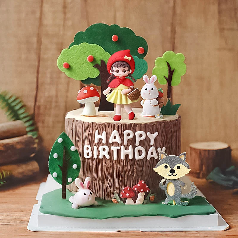 Resin Art Alphabet - زينة كعكة عيد ميلاد للأطفال ،