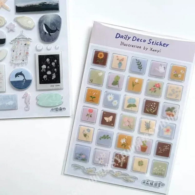 ملصقات هلامية ثلاثية الأبعاد ب - مراجعة Resin Art Case وسعره