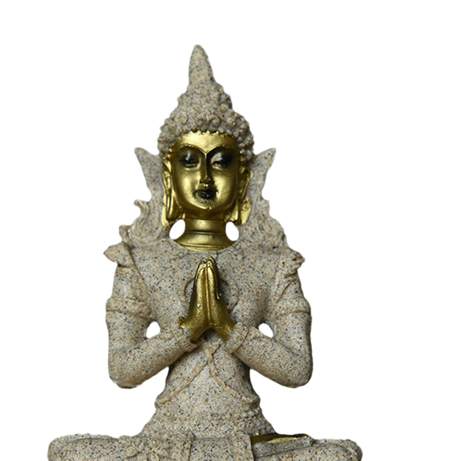 تمثال بوذا عتيق من الراتنج لتز - مراجعة Resin Art Work وسعره