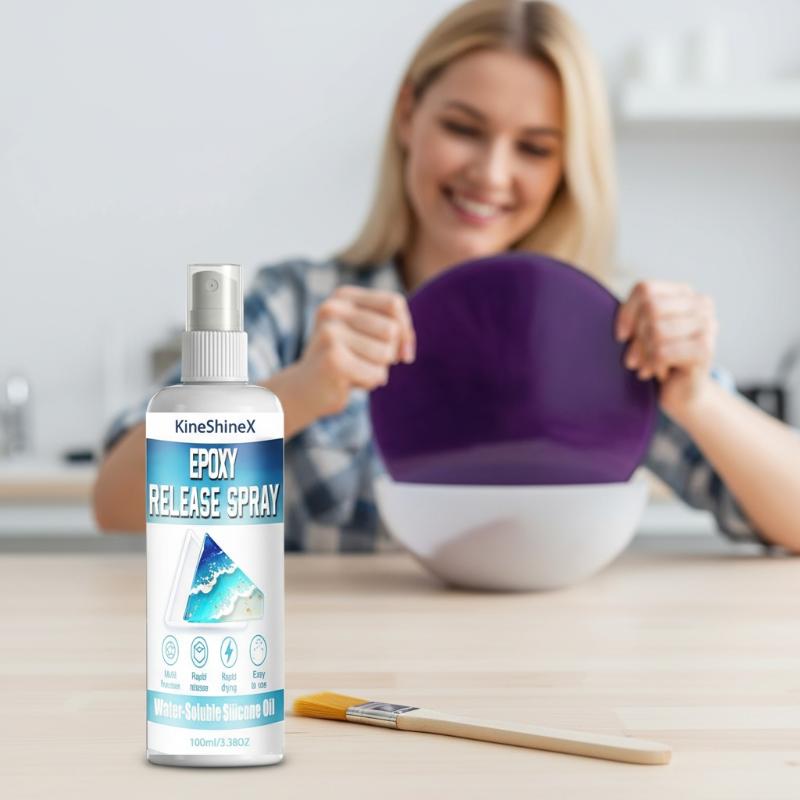 بخاخ مزيل لاصق قوي لقوالب السي - مراجعة Release Spray Silicone وسعره