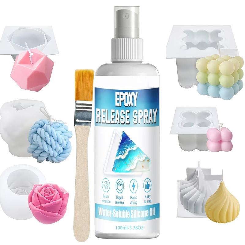 بخاخ مزيل لاصق قوي لقوالب السي - مراجعة Release Spray Silicone وسعره