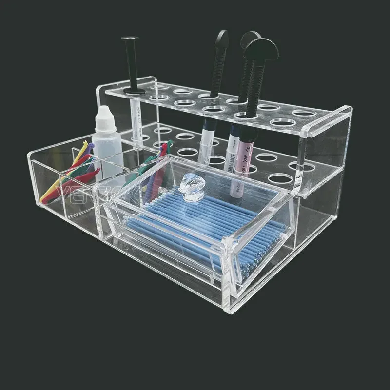 1 قطعة حامل الأسنان لحقنة الرا - مراجعة Resin Art Case وسعره