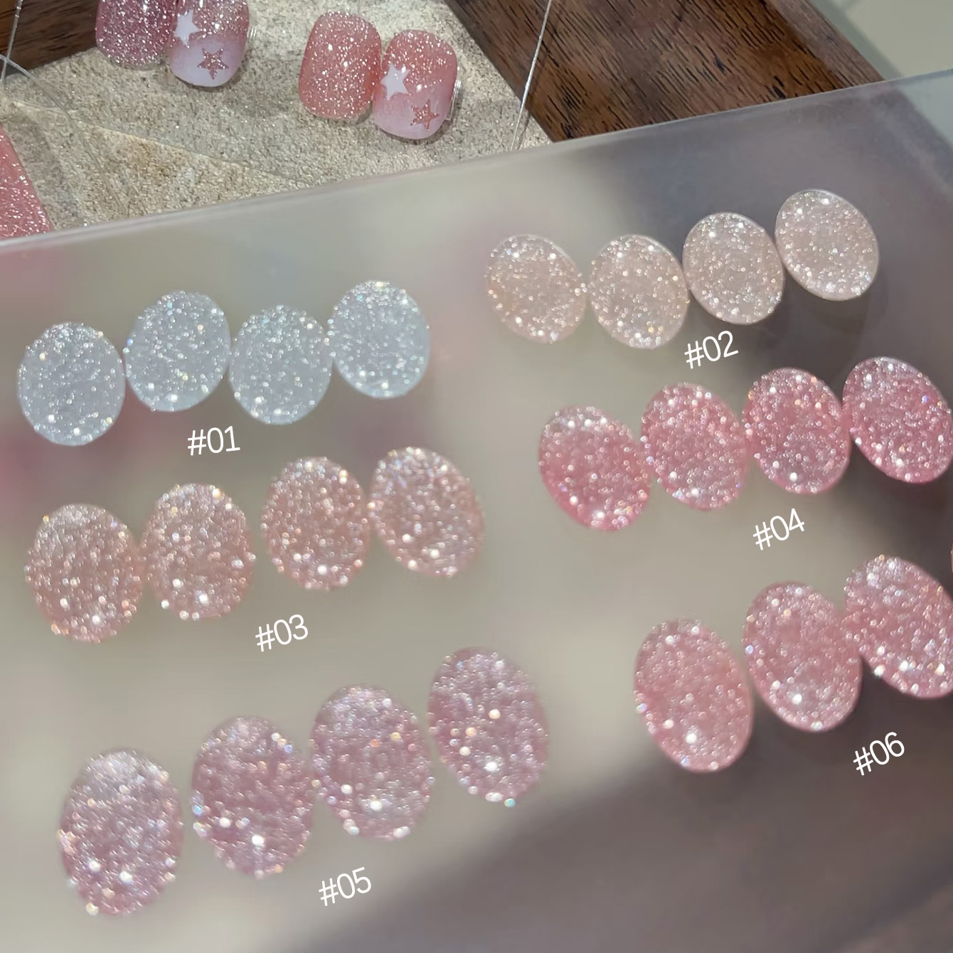 1-6 قطعة TC 2025 جديد الوردي ع - مراجعة Resin Art Rose وسعره