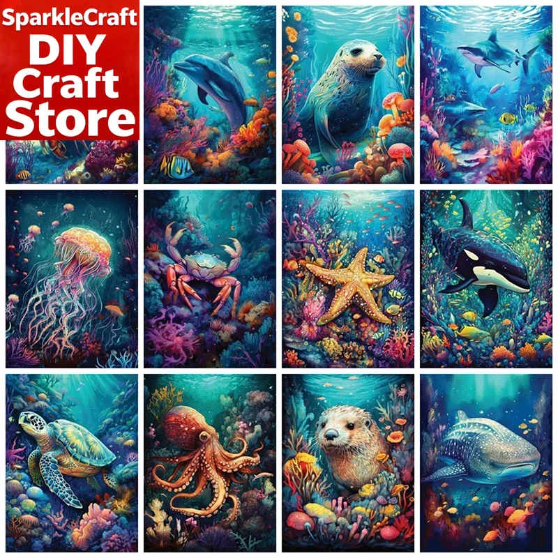 طقم رسم بالألماس مربع الشكل بد - مراجعة Resin Art Work وسعره