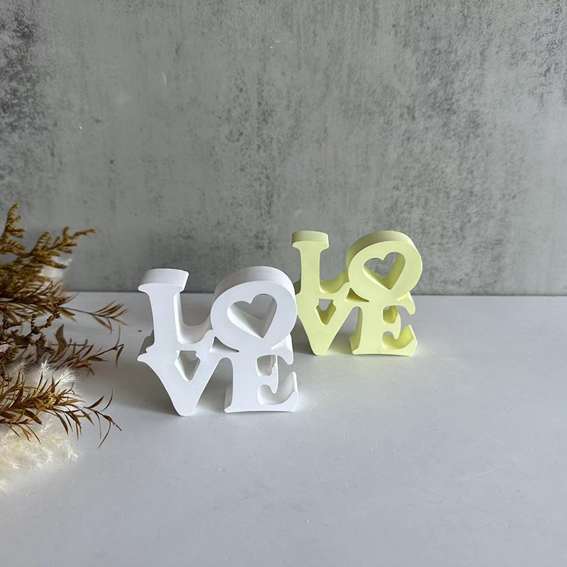 رسالة الحب قالب من السيليكون ل - مراجعة Resin Art Alphabet وسعره