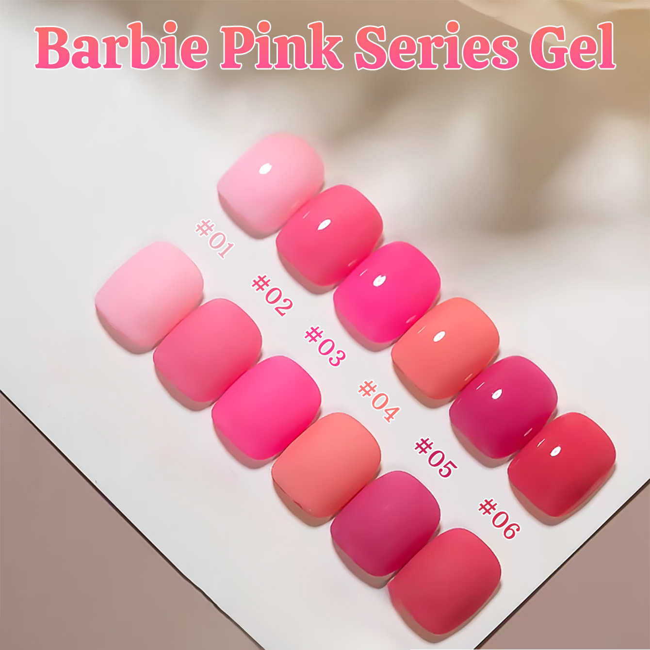 طلاء أظافر جل وردي اللون من ZH - مراجعة Resin Art Rose وسعره
