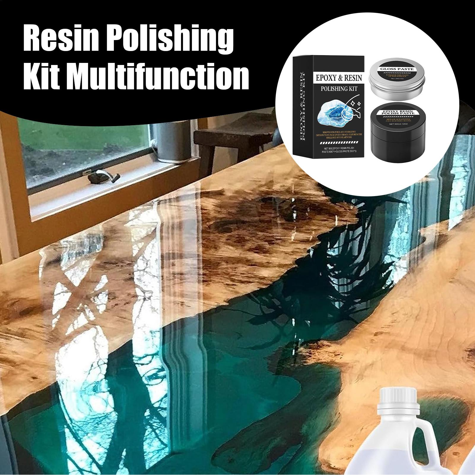مجموعة تلميع راتنجات الإيبوكسي - مراجعة Resin Art Work وسعره
