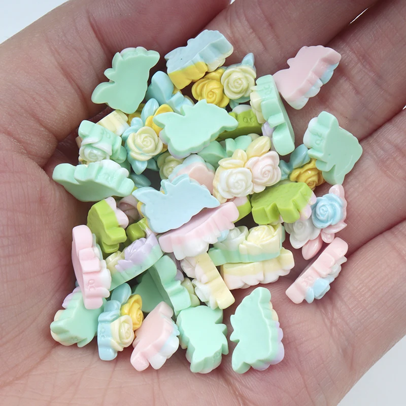 30/300 قطعة الزهور الصغيرة الر - مراجعة Resin Art Case وسعره