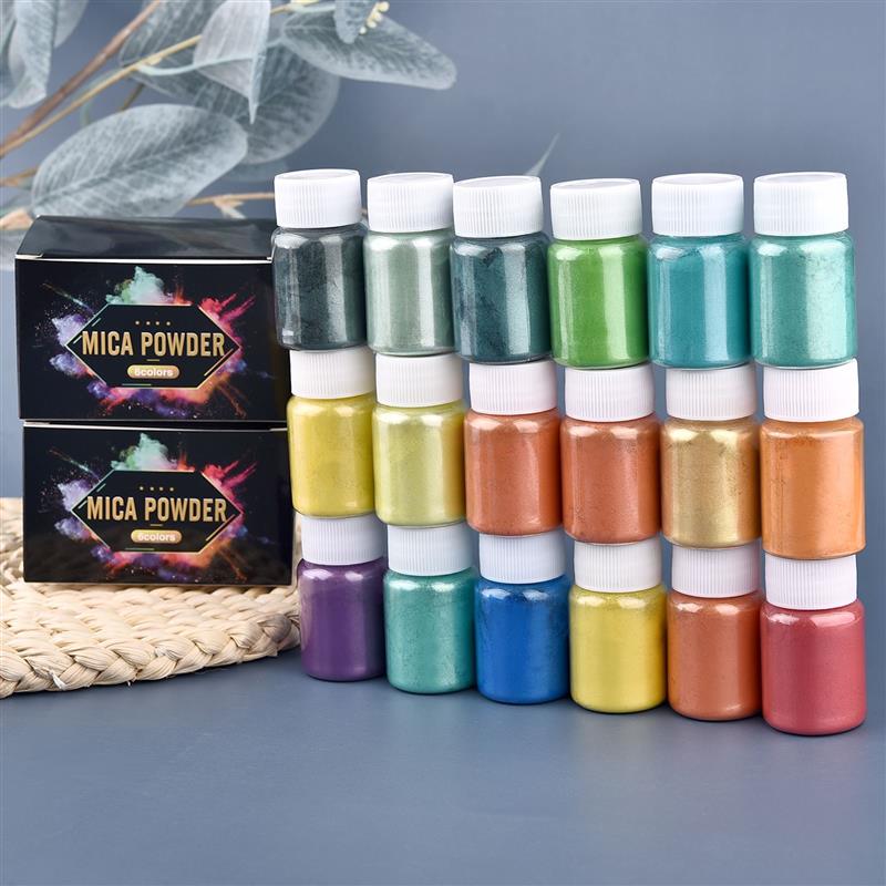 6 قطعة-المجموعة راتنجات الايبو - مراجعة Resin Art Case وسعره