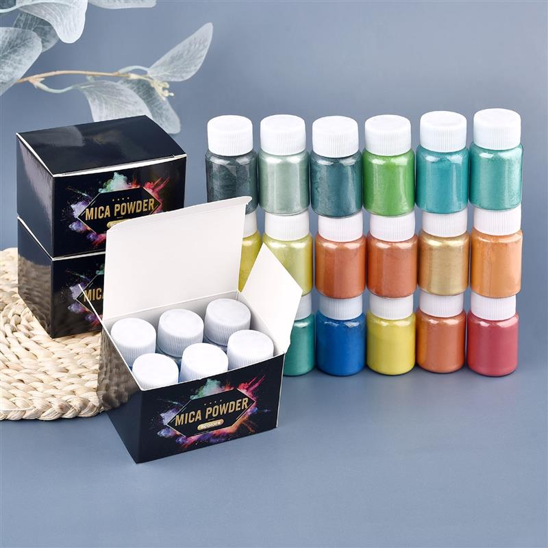 6 قطعة-المجموعة راتنجات الايبو - مراجعة Resin Art Case وسعره