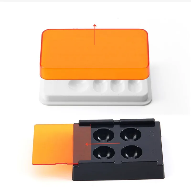 4/8 فتحات الأسنان الراتنج الظل - مراجعة Resin Art Case وسعره