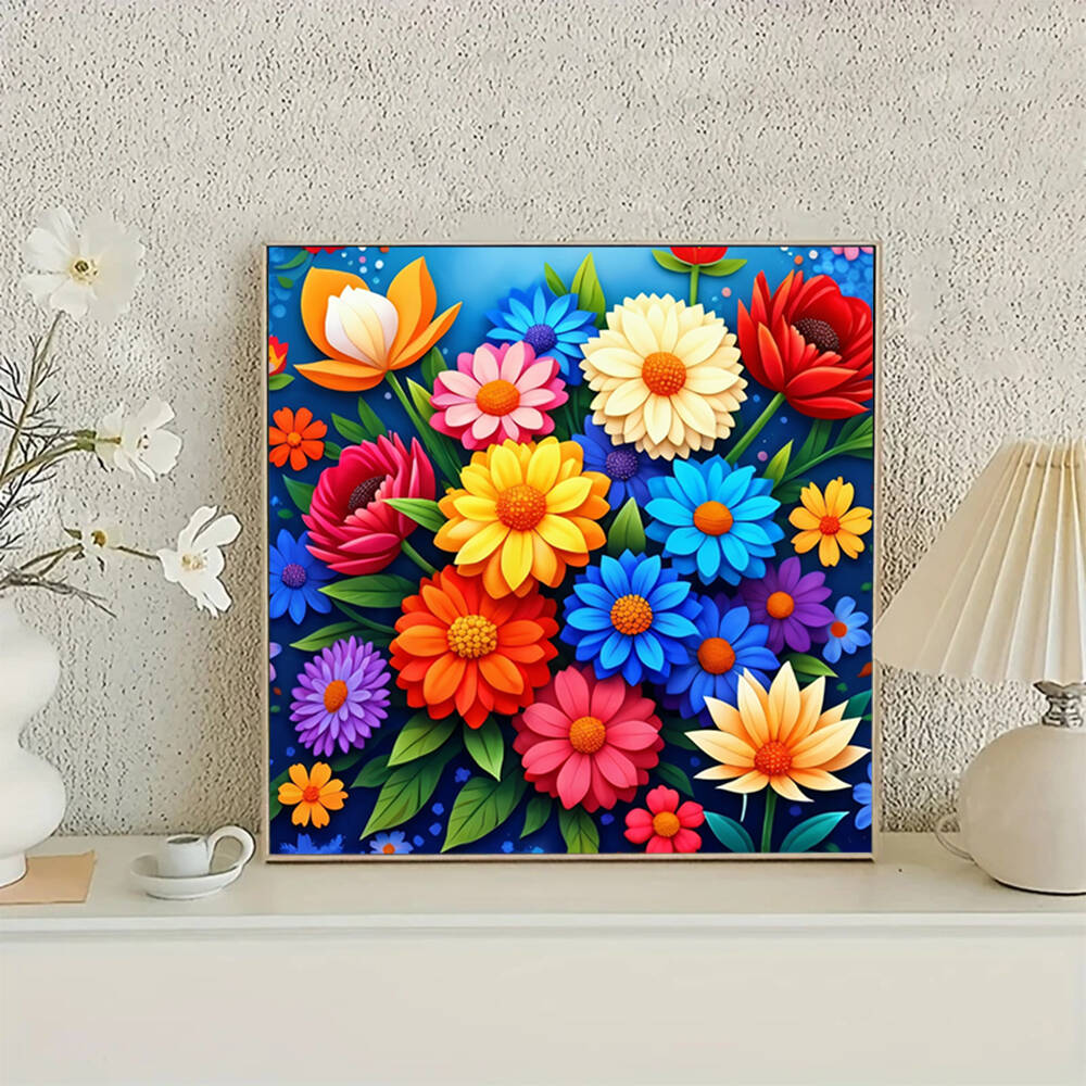 Huacan الماس الفن فسيفساء أطقم - مراجعة Resin Art Wallpaper وسعره